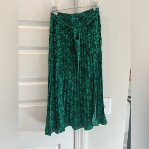 Skies are Blue Saige Eco Pleated Midi Skirt